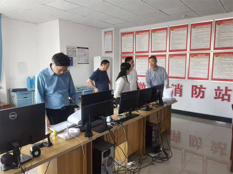 县卫健委主任陈兰芬到县医院检查安全生产工作